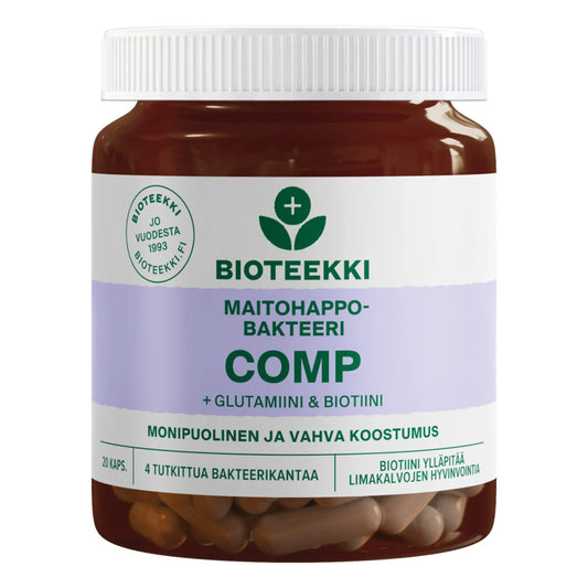 Bioteekki Maitohappobakteeri Comp 20 kaps