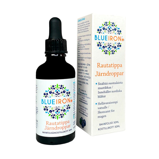 BLUEIRON Drop rautatippa