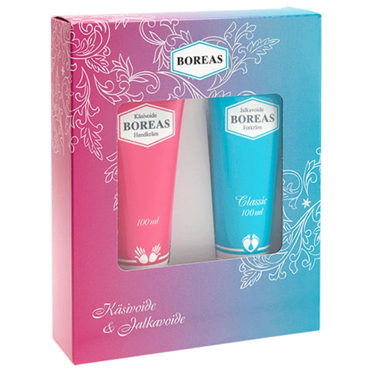 BOREAS Lahjapakkaus käsi- ja jalkavoide 1 kpl