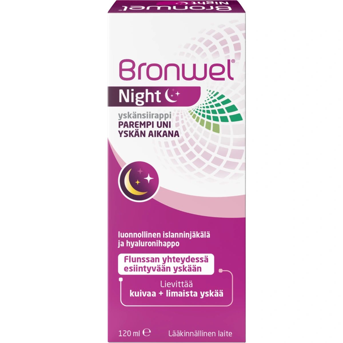 Bronwel Night yskänsiirappi 120 ml 