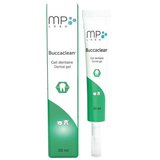 Buccaclean hammasgeeli 30 ml – lihanmakuinen hammasgeeli koirille ja kissoille