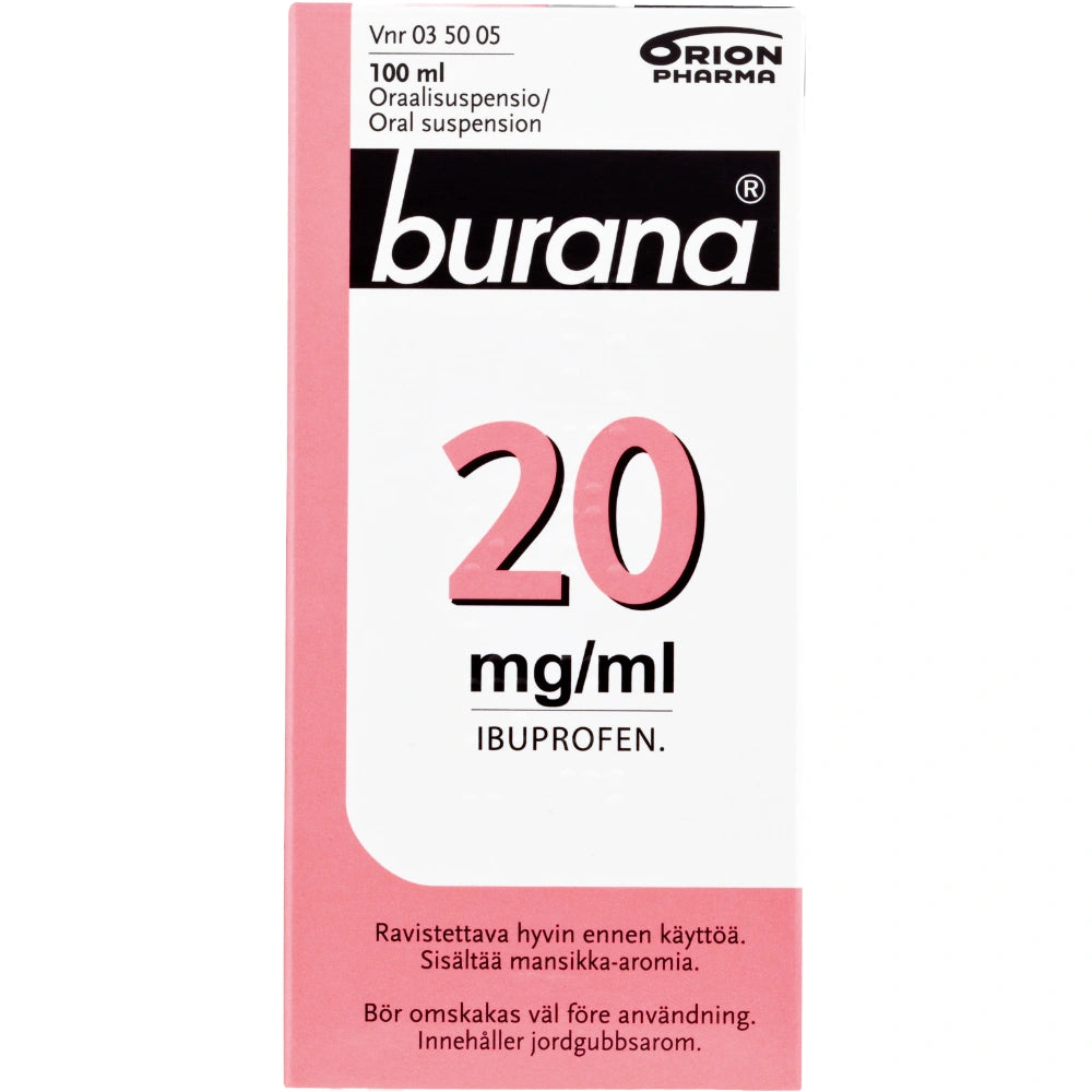 BURANA 20 mg/ml oraalisuspensio 100 ml
