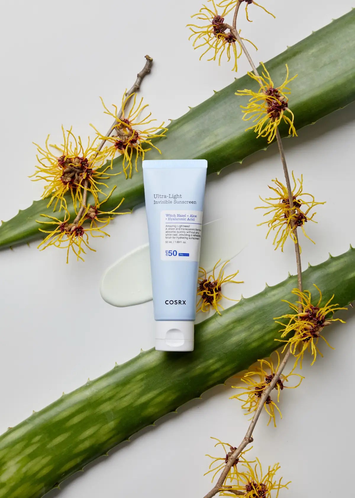 COSRX Ultra Light Invisible Sunscreen – sisältää aloe veraa