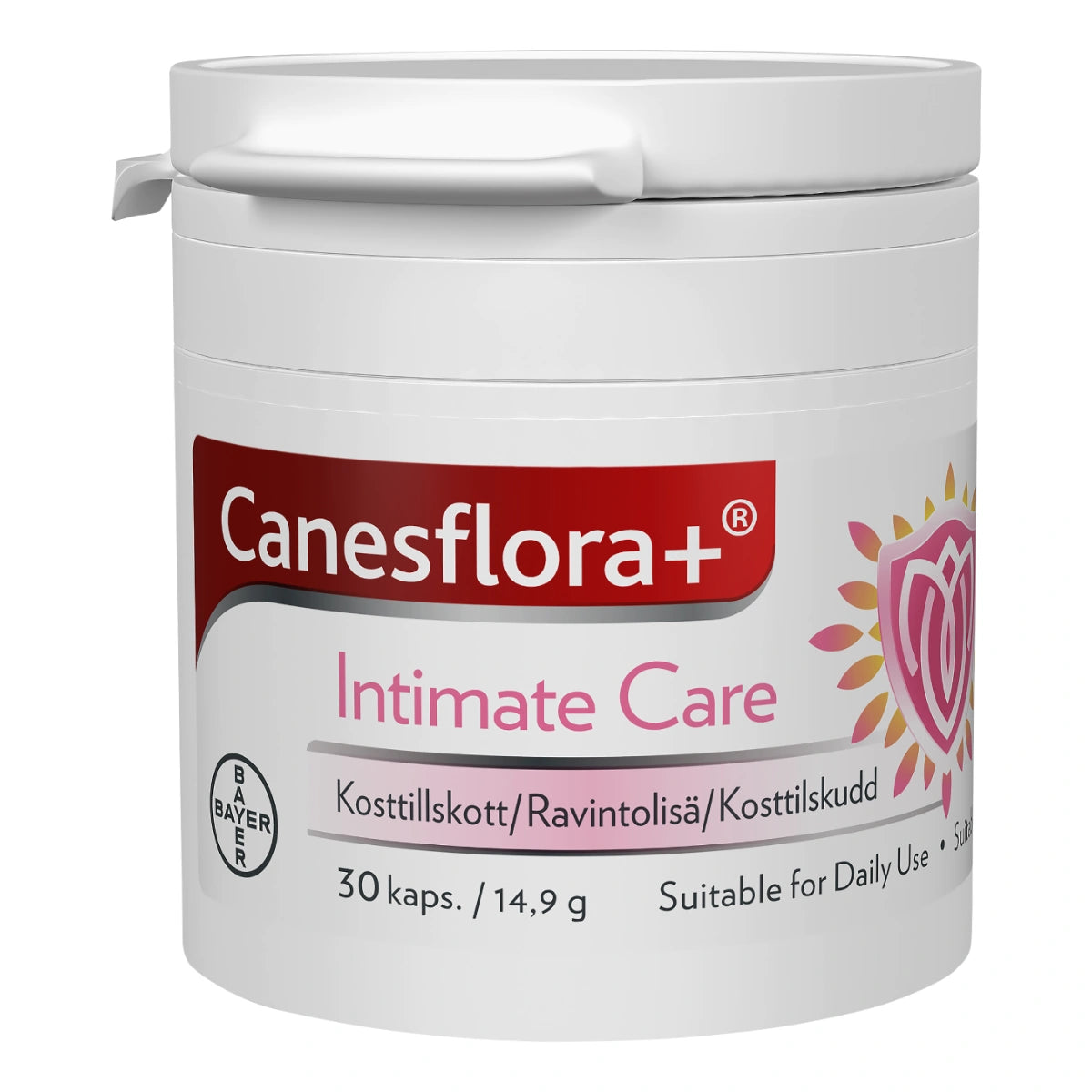 Canesflora+ kapseli 30 kpl naisen intiimialueen hyvinvointia tukeva ravintolisä