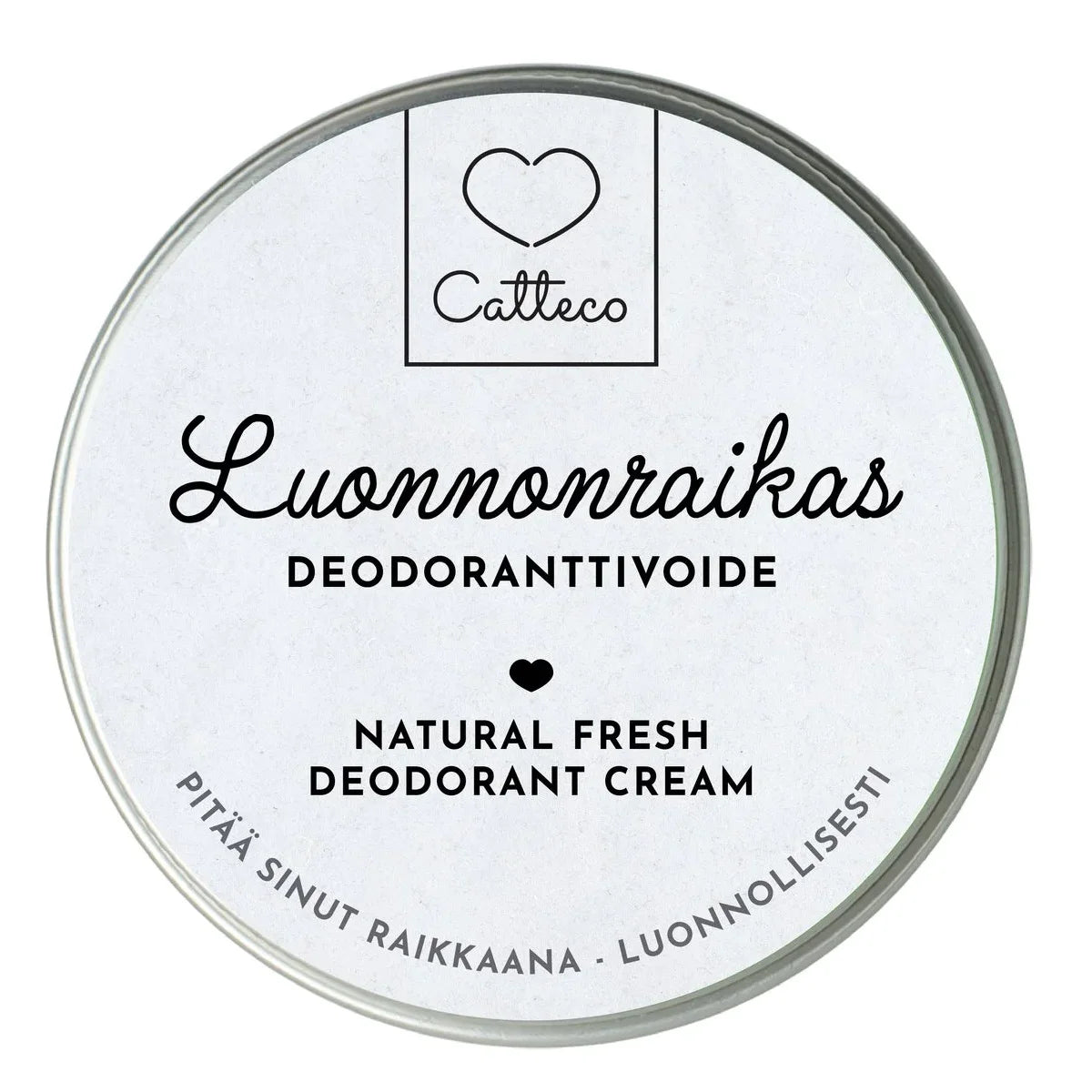 CATTECO Luonnonraikas deodoranttivoide 60 g