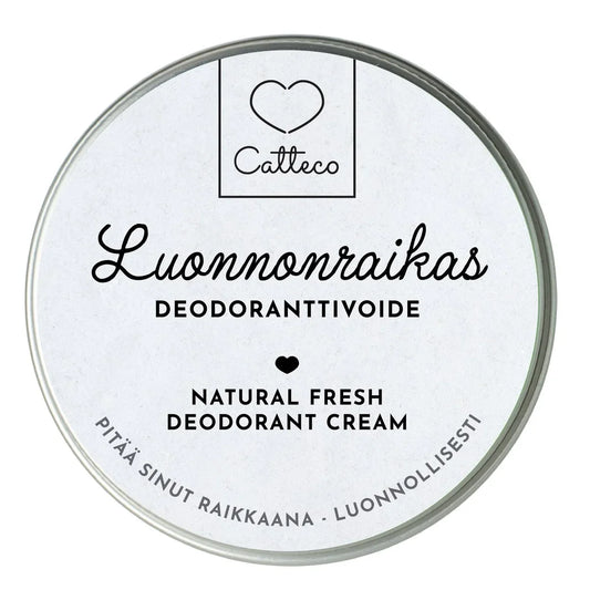 CATTECO Luonnonraikas deodoranttivoide 60 g