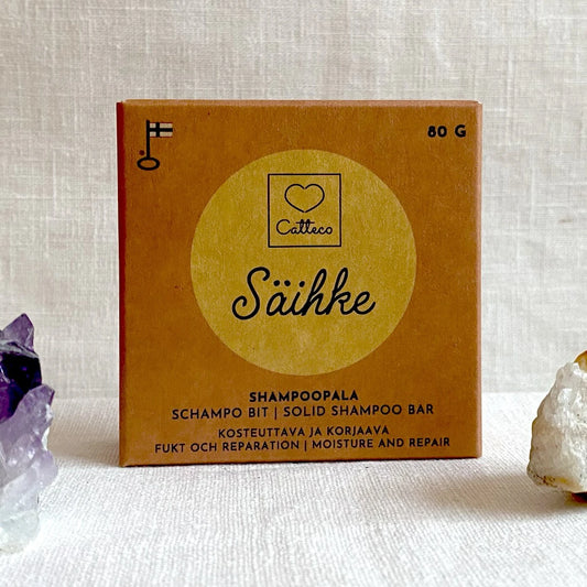 CATTECO Säihke shampoo 80 g pala kuiville hiuksille