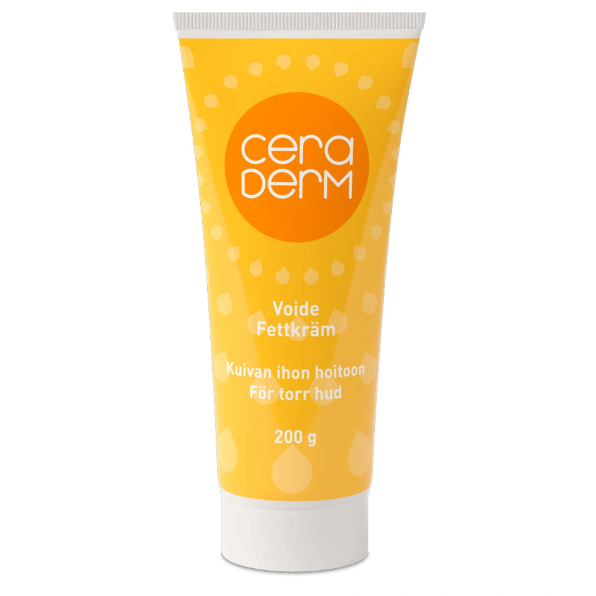 CERADERM Voide 200 g vedetön erittäin rasvainen perusvoide kuivan ihon hoitoon