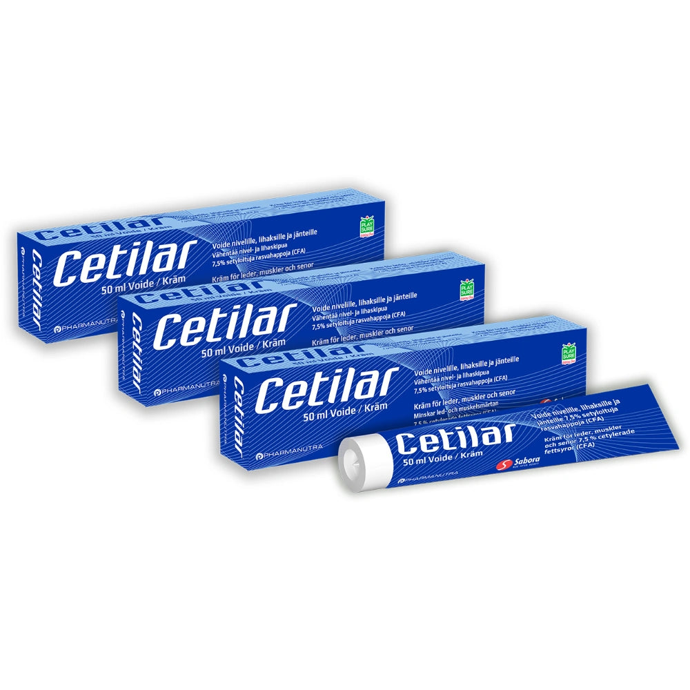Cetilar® Kipuvoide 50 ml – nivelille, lihaksille ja jänteille