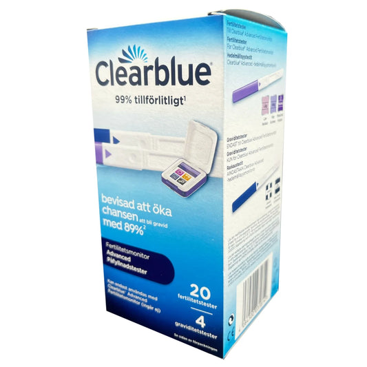 Clearblue Hedelmällisyysmonitorin testiliuskat