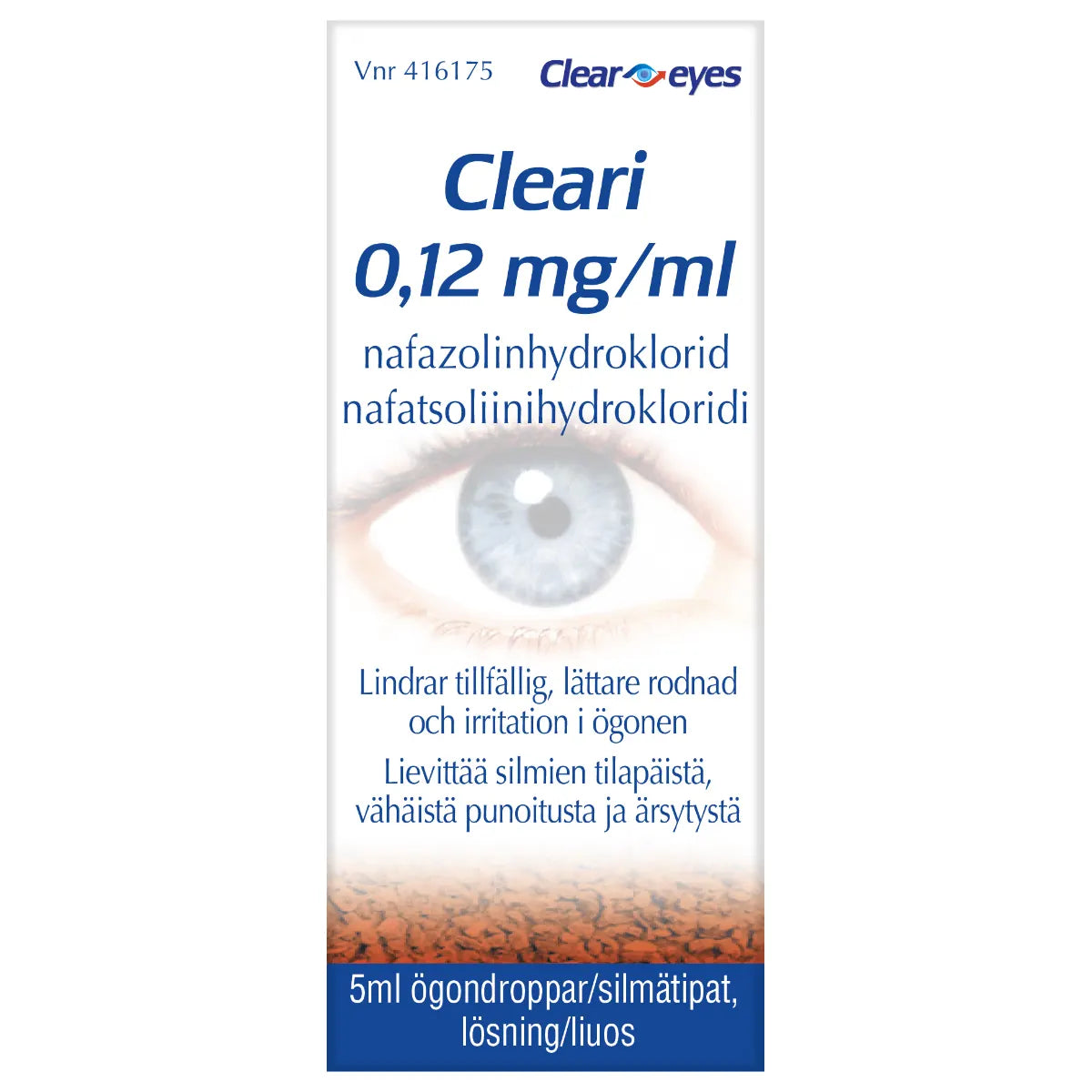 CLEARI silmätipat, liuos 0,12 mg/ml 5 ml 