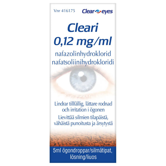 CLEARI silmätipat, liuos 0,12 mg/ml 5 ml 