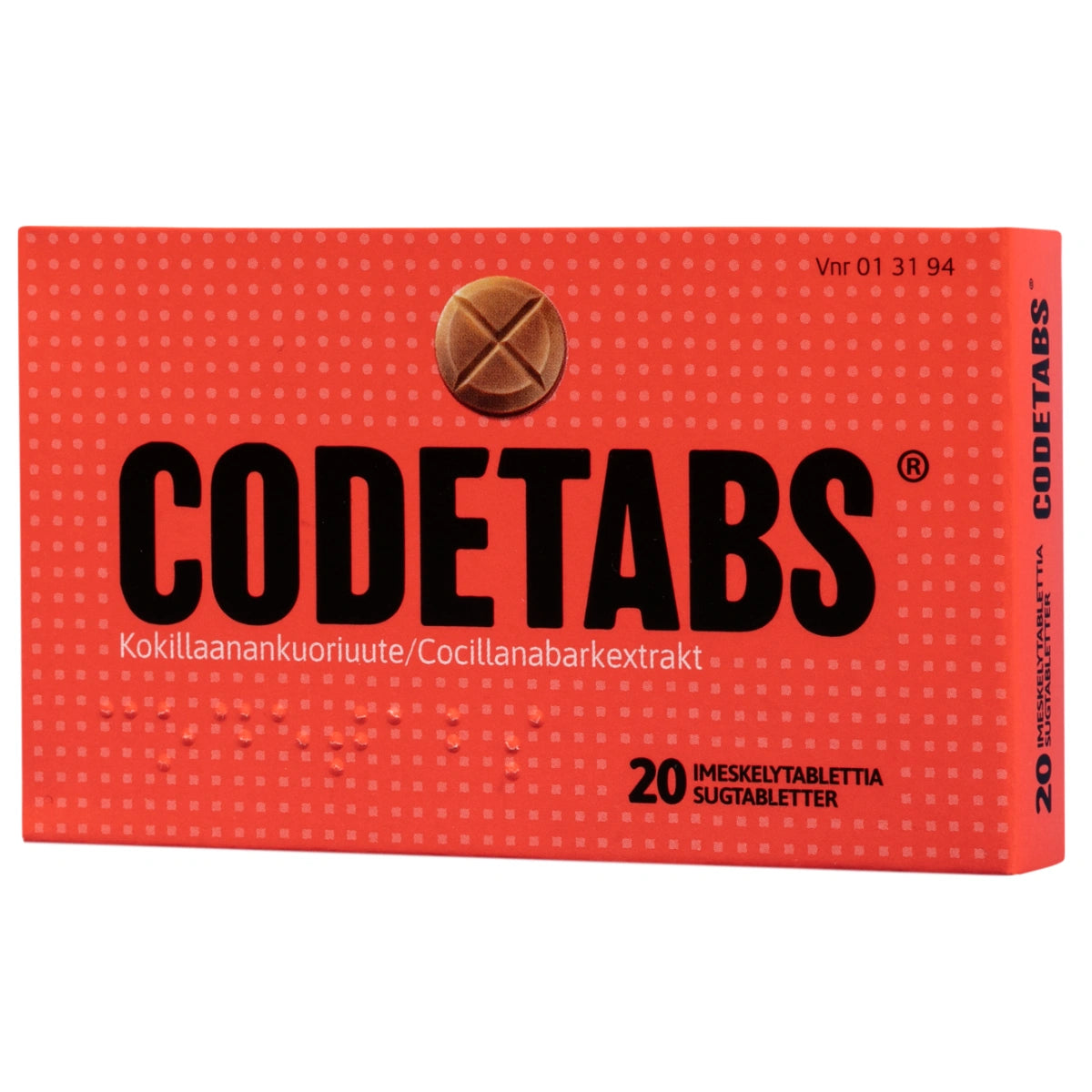 CODETABS imeskelytabletti 20 kpl