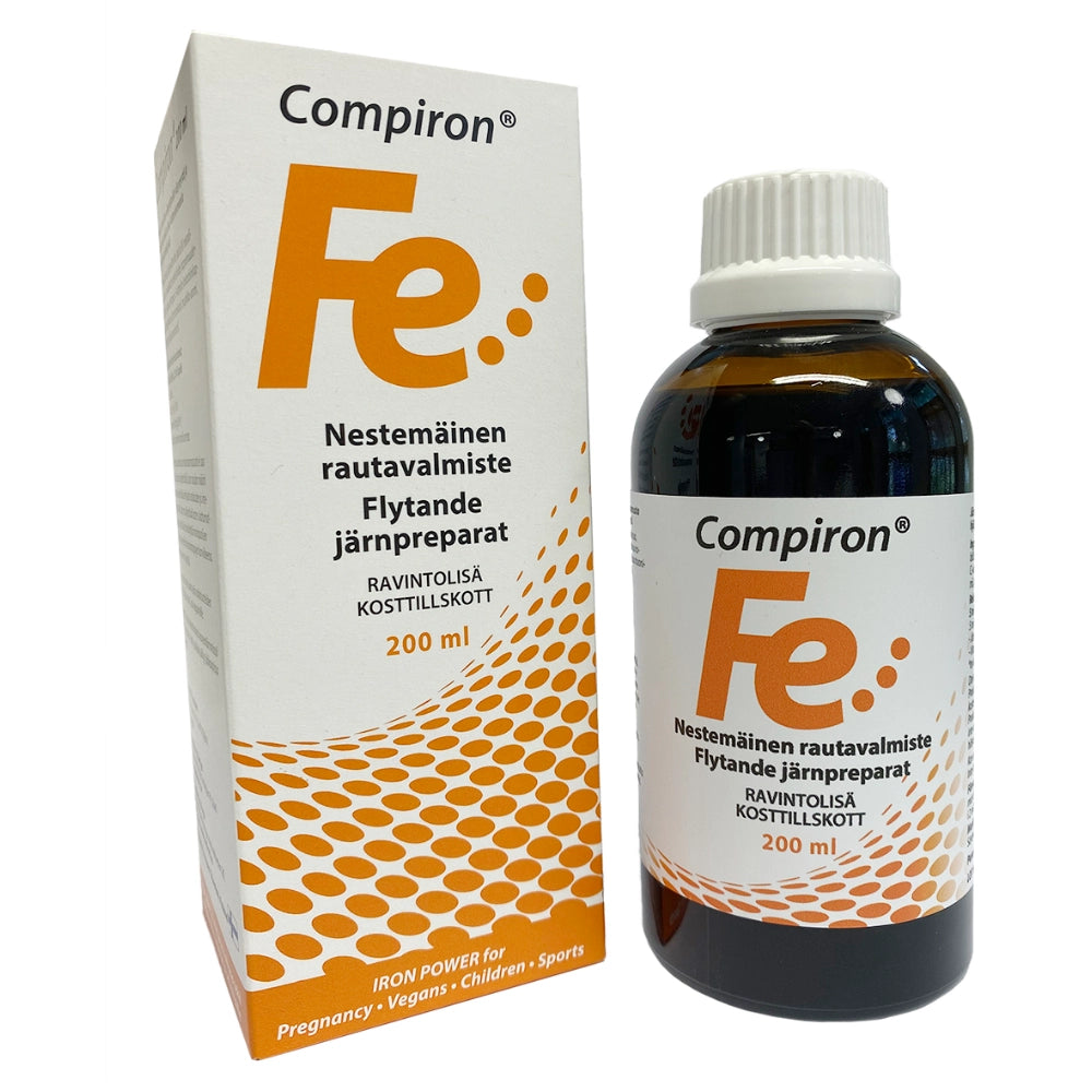 COMPIRON Nestemäinen rautavalmiste 250 ml
