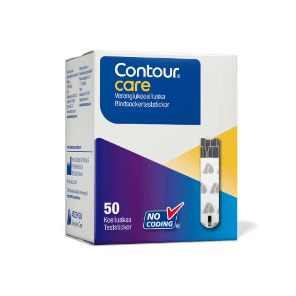 Contour Care testiliuskat 50 kpl