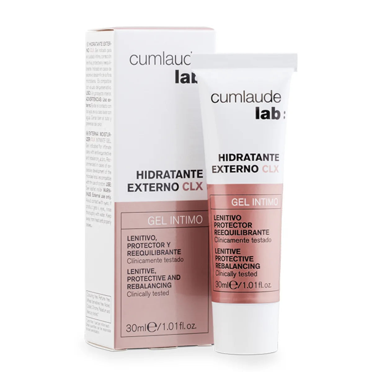 CumLaude Lab External Moisturizer CLX intiimigeeli mikrobimin liikakasvun yhteyteen