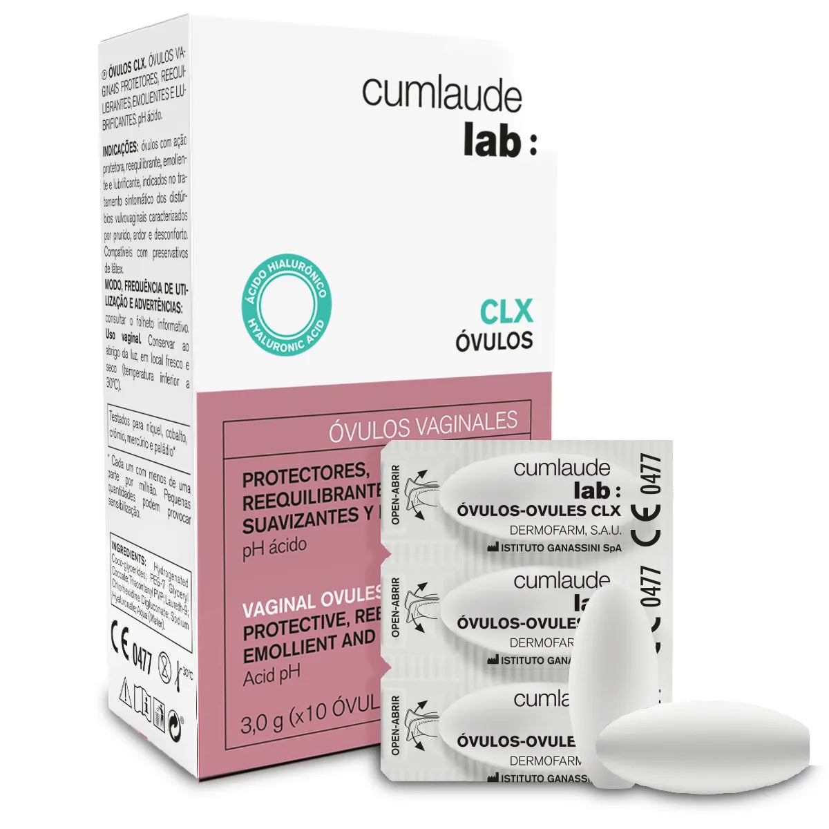 CumLaude Lab CLX emätinpuikot 10x3 g