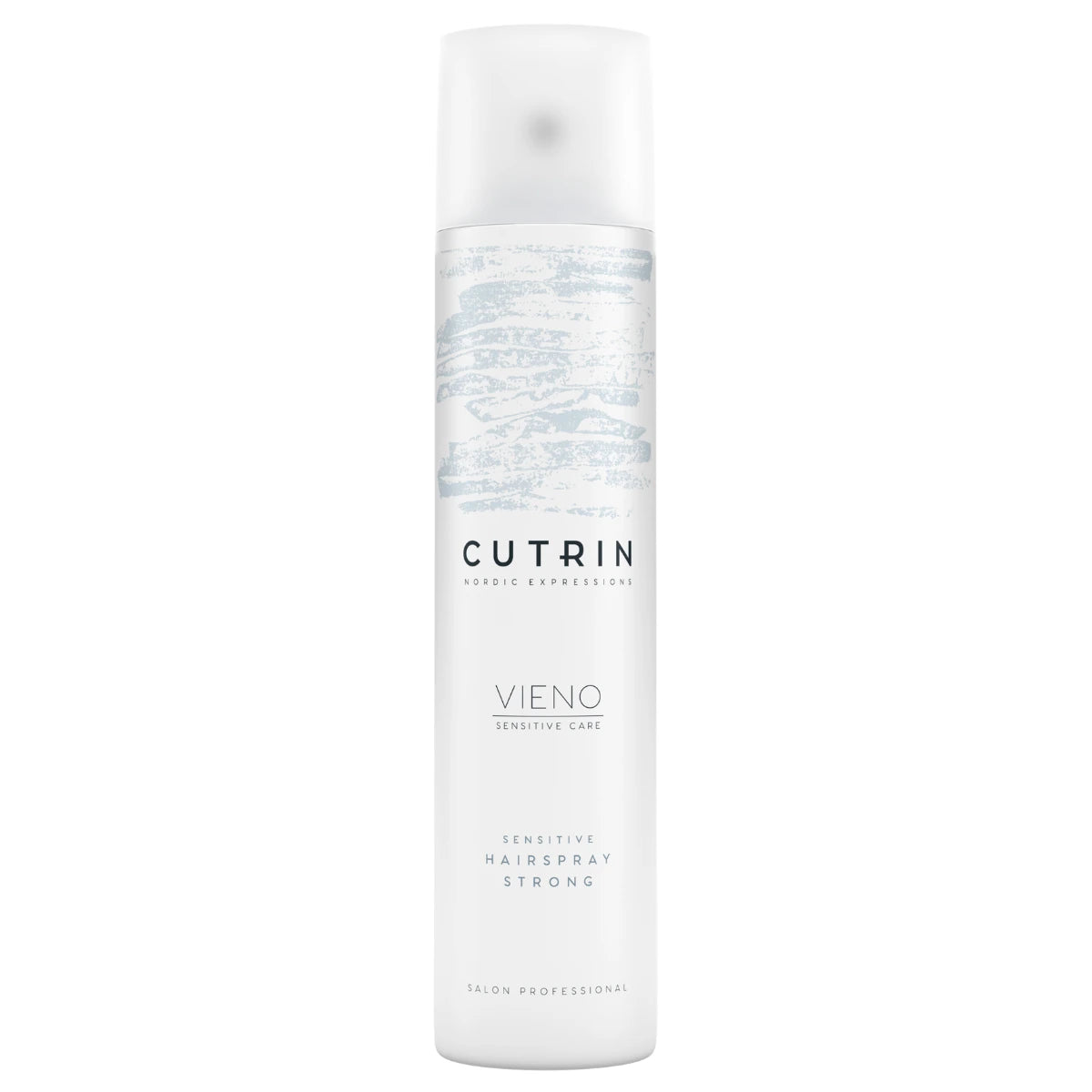 CUTRIN Vieno Sensitive Hairspray Strong hiuskiinne 300 ml erityisesti hennoille hiuksille ja herkälle hiuspohjalle kehitetty hajusteeton voimakas hiuskiinne