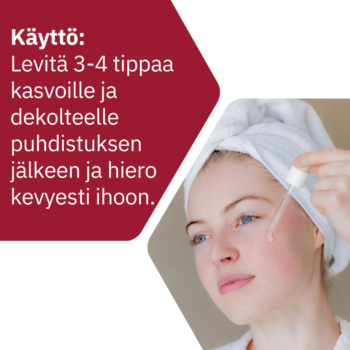 DECUBAL Face Serum kosteuttava kasvoseerumi 30 ml kasvoille ja dekolteelle