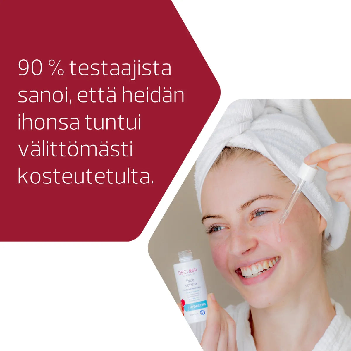 DECUBAL Face Serum kosteuttava kasvoseerumi 30 ml kosteuttaa välittömästi