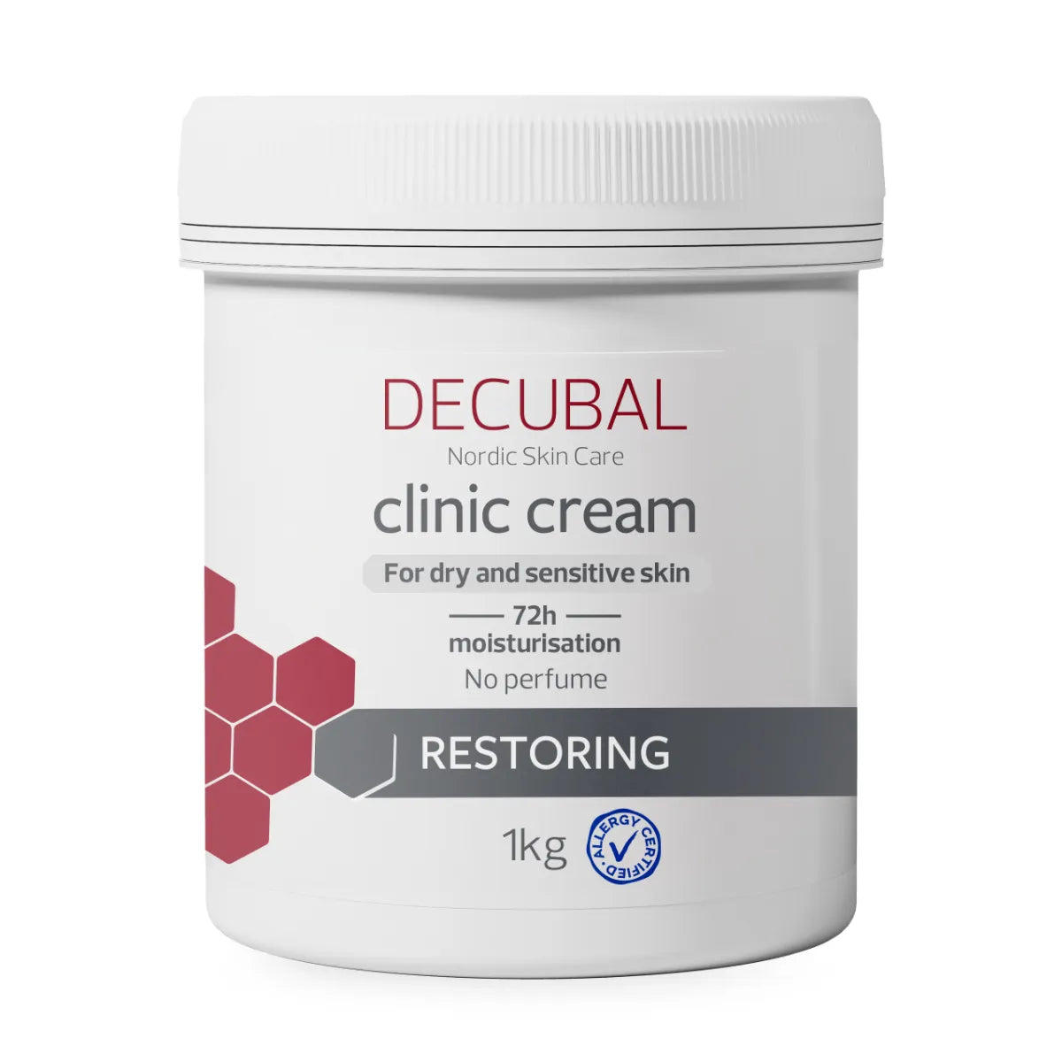 DECUBAL Original Clinic Cream emulsiovoide täyttöpakkaus 1000 g ilman pumppua