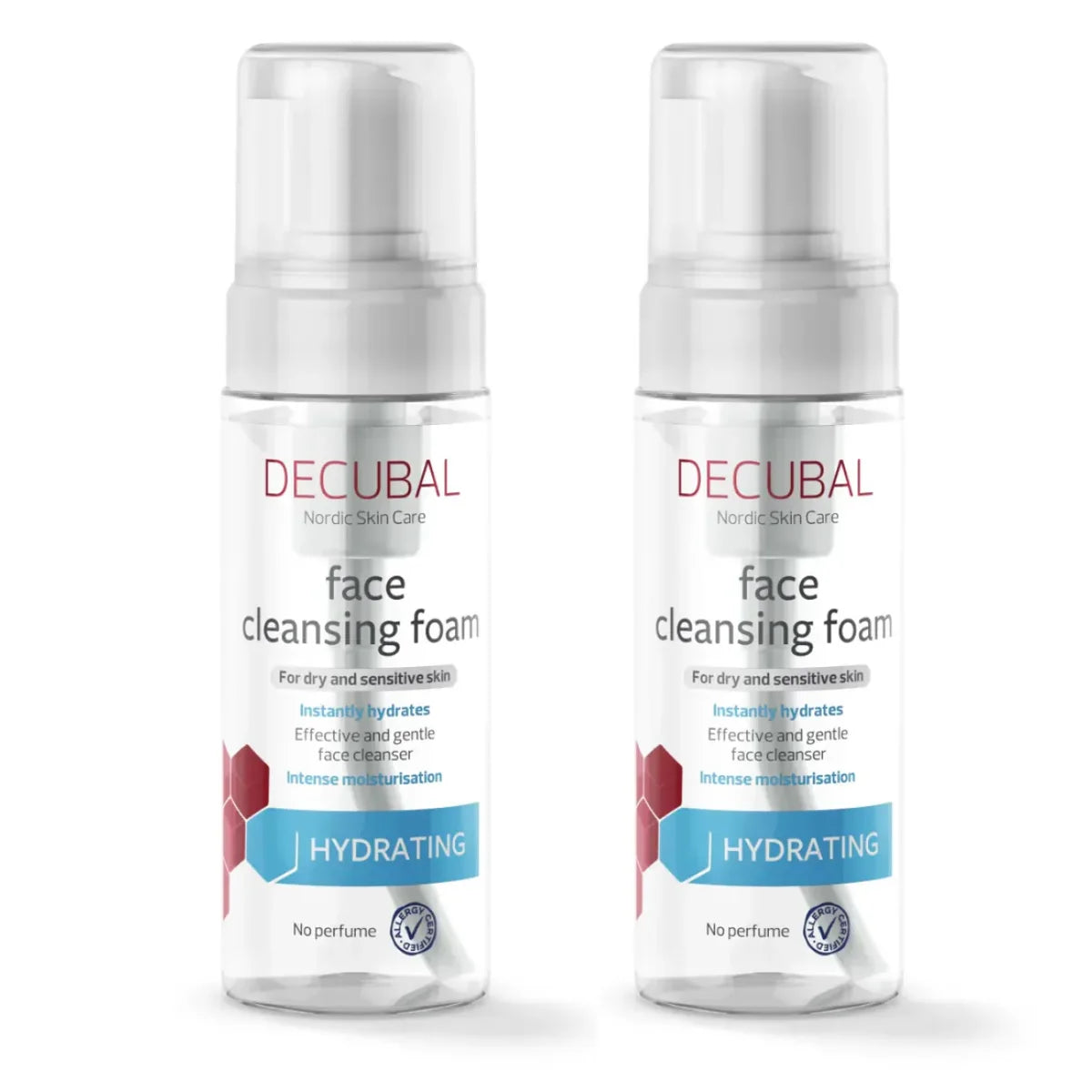 DECUBAL Face Wash puhdistusvaahto 2x150 ml