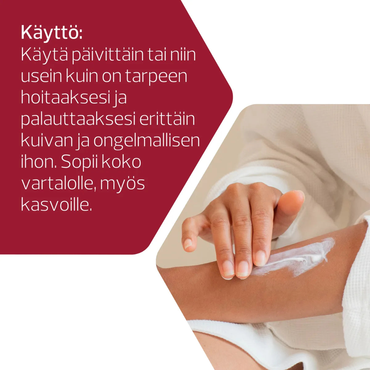 DECUBAL Lipid Cream ravitseva voide 200 ml käytä päivittäin vartalolle ja kasvoille