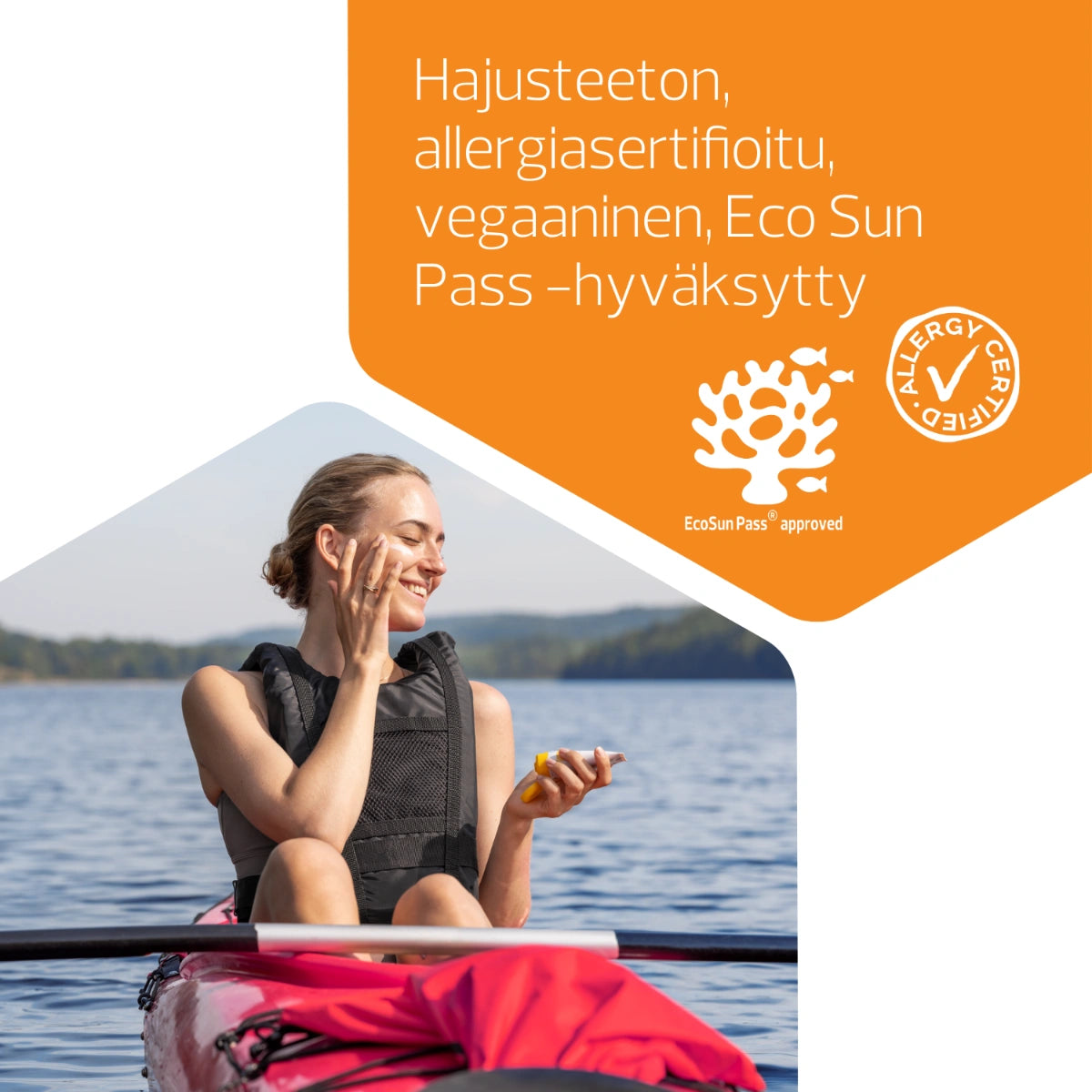 Decubal Sun Face Cream SPF 50 50 ml – hajusteeton ja allergiasertifioitu
