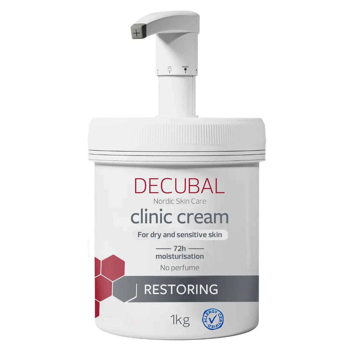 DECUBAL Original Clinic Cream emulsiovoide pumppupullo 1000 g