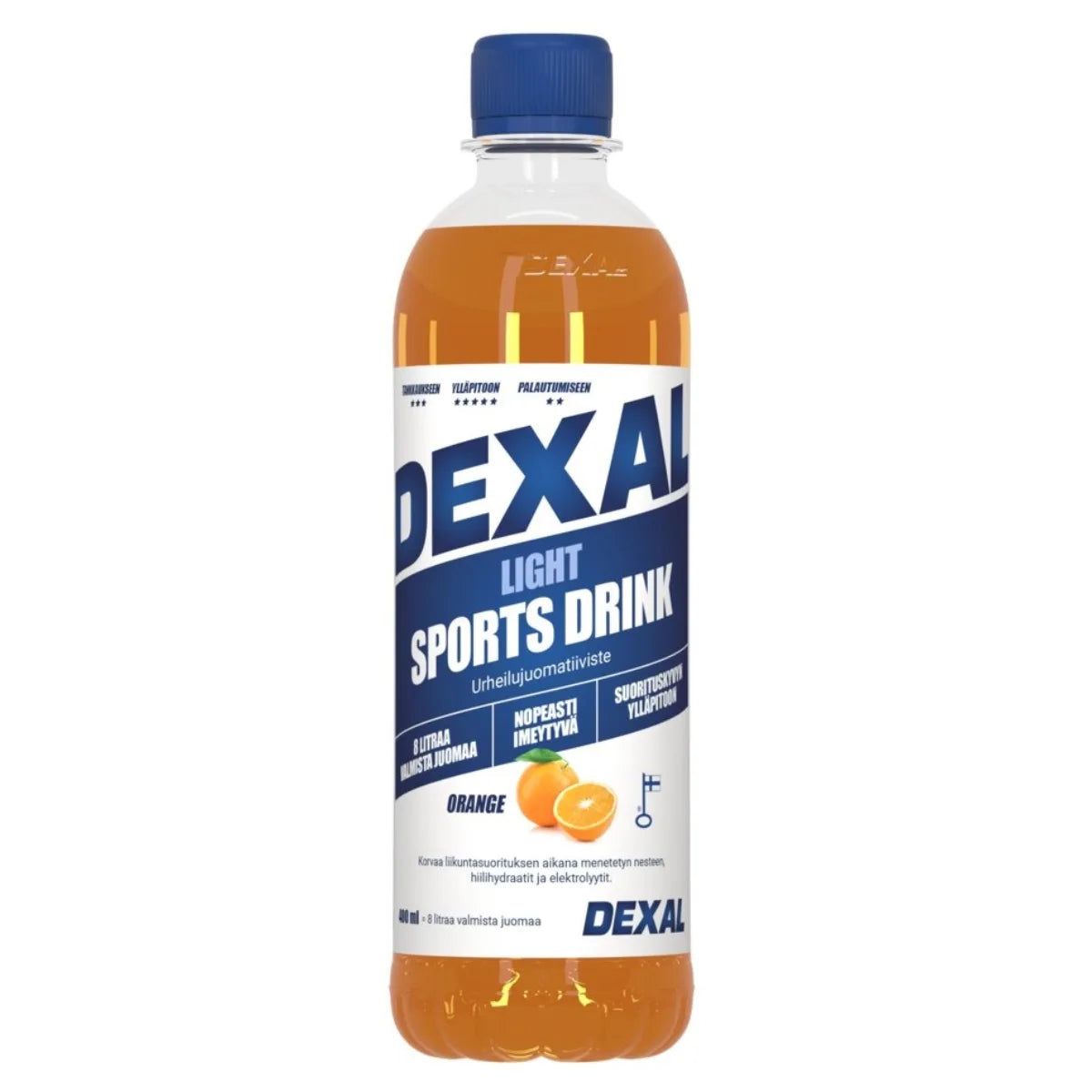 Dexal Light Urheilujuomatiiviste Appelsiini 400 ml