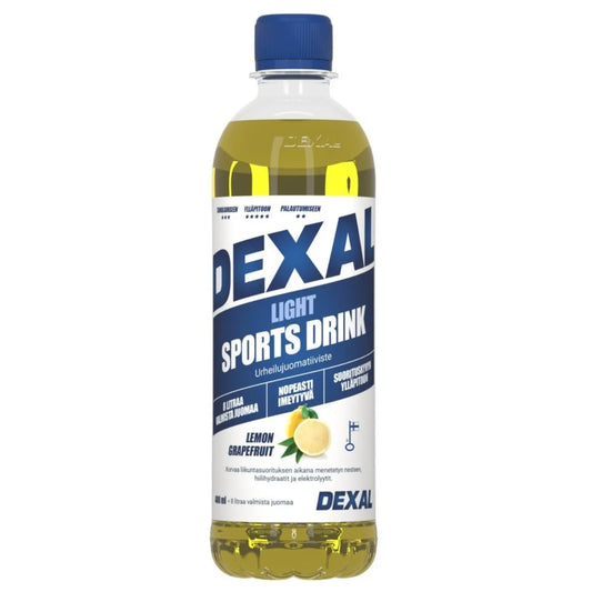 Dexal Light Urheilujuomatiiviste Sitruuna-Greippi 400 ml