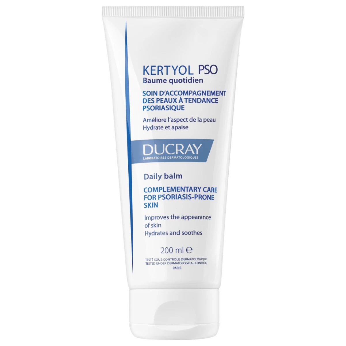 DUCRAY Kertyol PSO balm 200 ml psoriaasiin taipuvalle iholle