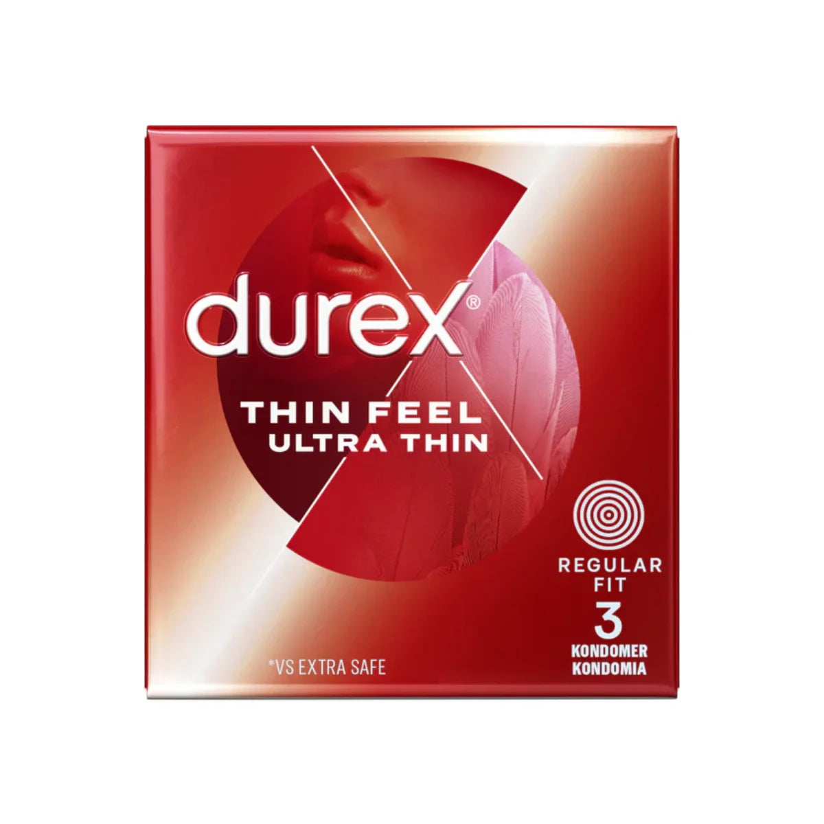 Durex Ultra Thin kondomi 3 kpl