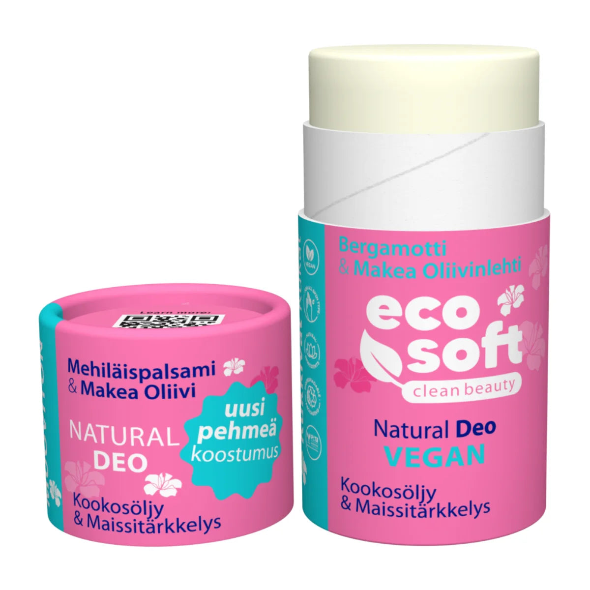 ECO Soft Natural Deo mehiläisbalsami & makea oliivi 50 g