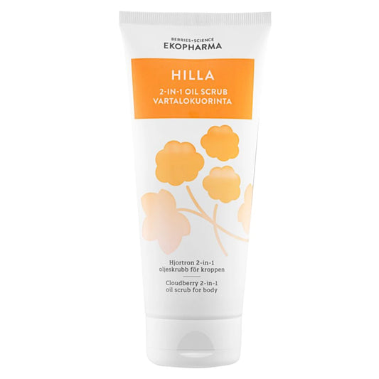 Ekopharma Hilla 2-in-1 Oil Scrub Vartalokuorinta 200 ml – Öljykuorinta vartalolle