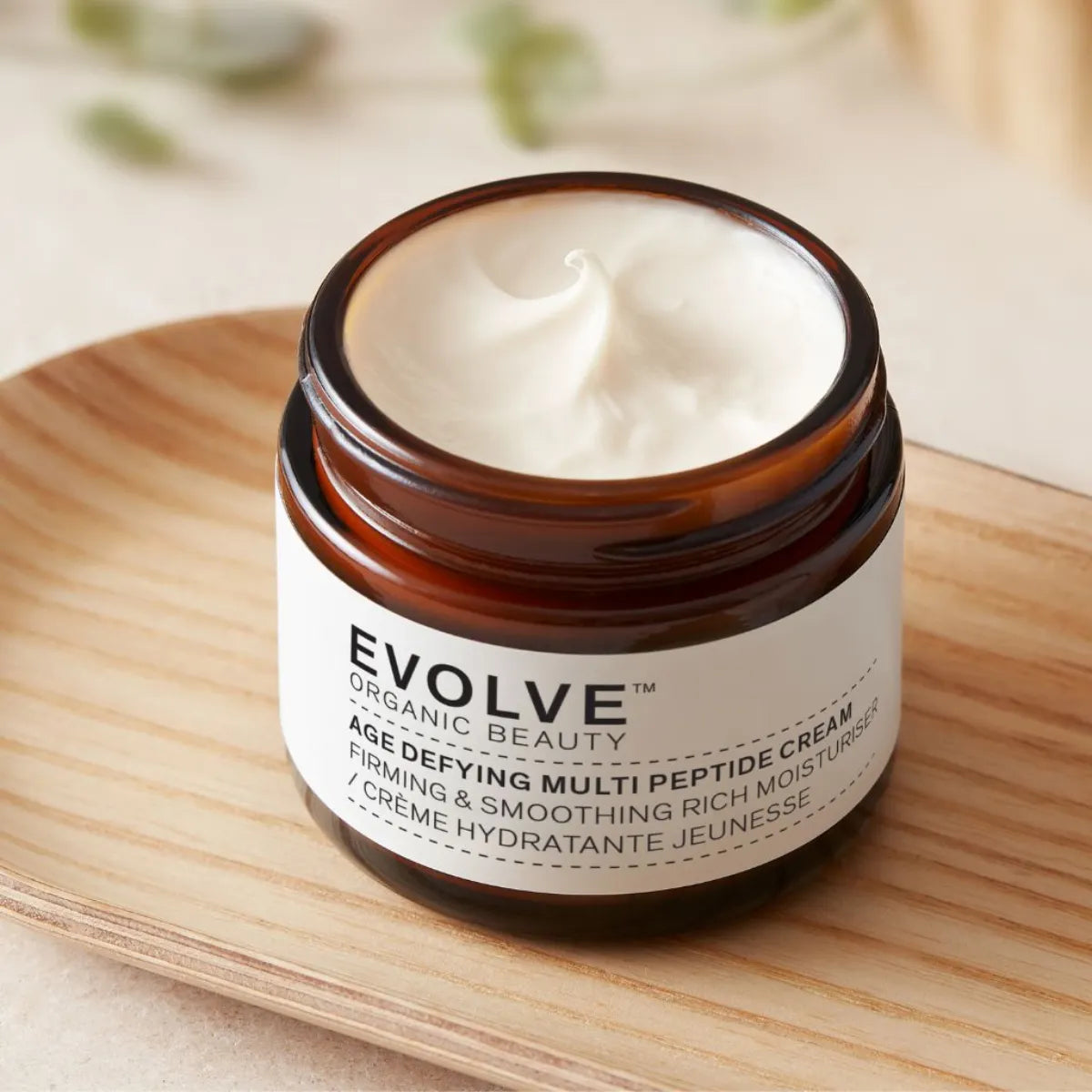 EVOLVE Age Defying Multi Peptide Cream 60 ml – Kiinteyttävä kasvovoide sisältää keramideja