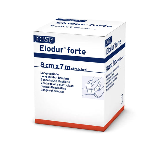 ELODUR Forte 8 cm x 7 m puristusside
