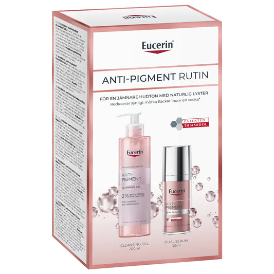 Eucerin Anti-Pigment Cleansing Gel &amp; Dual Serum Gift Pack 200 ml + 30 ml
