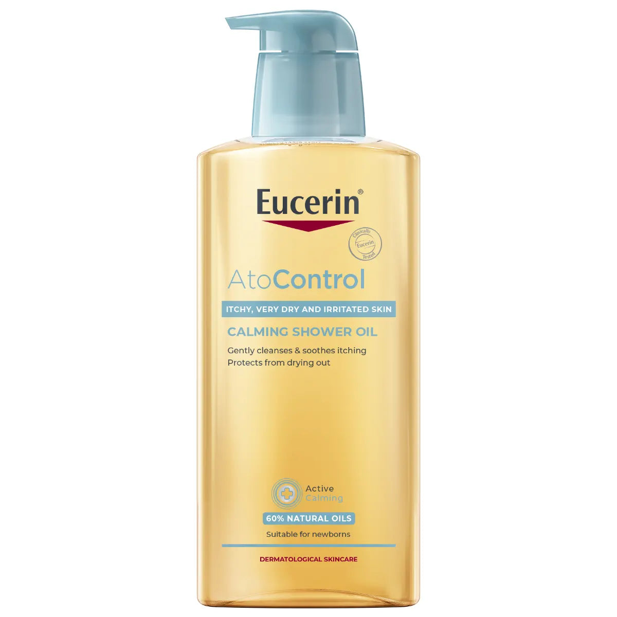 Eucerin AtoControl Bath & Shower Oil 400 ml puhdistusöljy kuivalle iholle