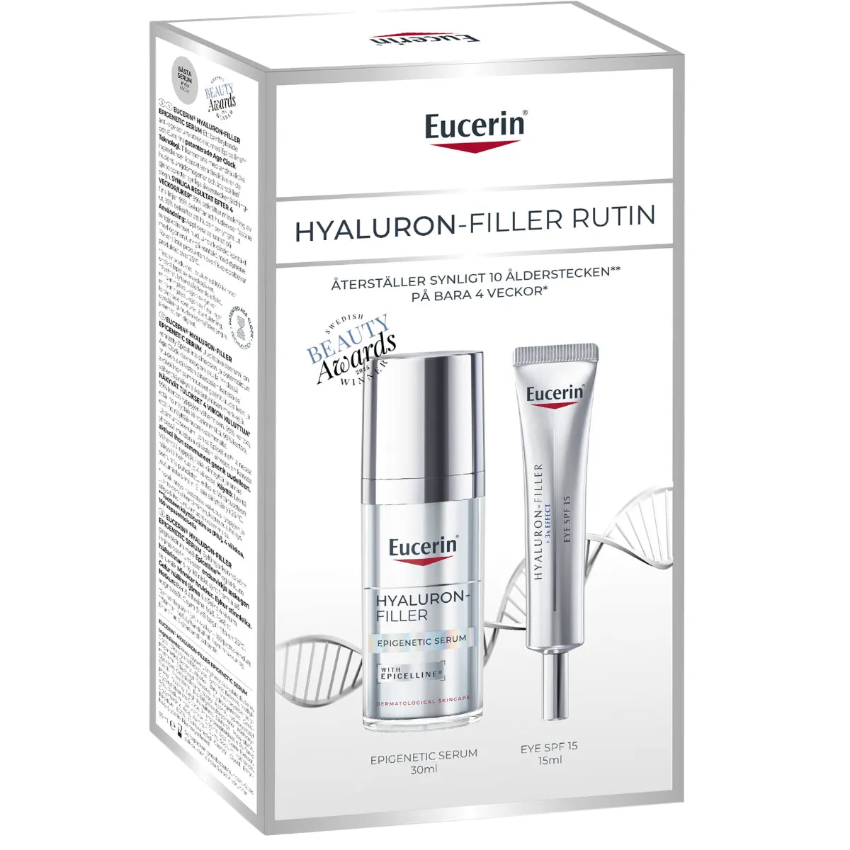 Eucerin Hyaluron-Filler Epigenetic Serum & Eye Cream Gift Pack 30 ml + 15 ml