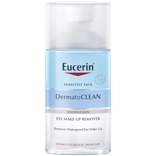 EUCERIN DermatoCLEAN Eye Make-up Remover silmämeikinpoistoaine 125 ml