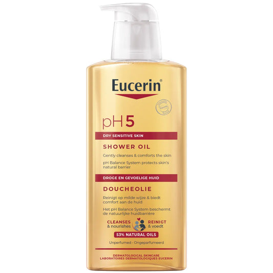 EUCERIN pH5 Shower Oil hajusteeton suihkuöljy 400 ml 