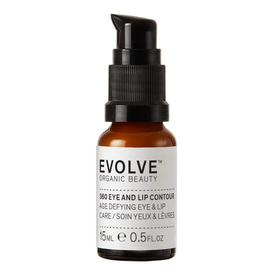 Evolve Organic Beauty 360 Eye & Lip Contour – Huulten- ja silmänympärysvoide 15 ml