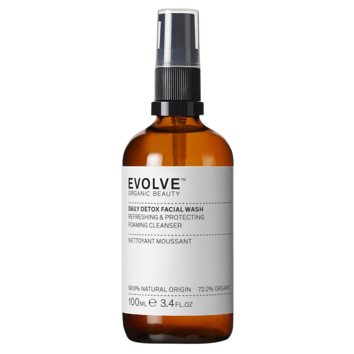 EVOLVE Daily Detox Facial Wash vaahtoava puhdistusgeeli 100 ml