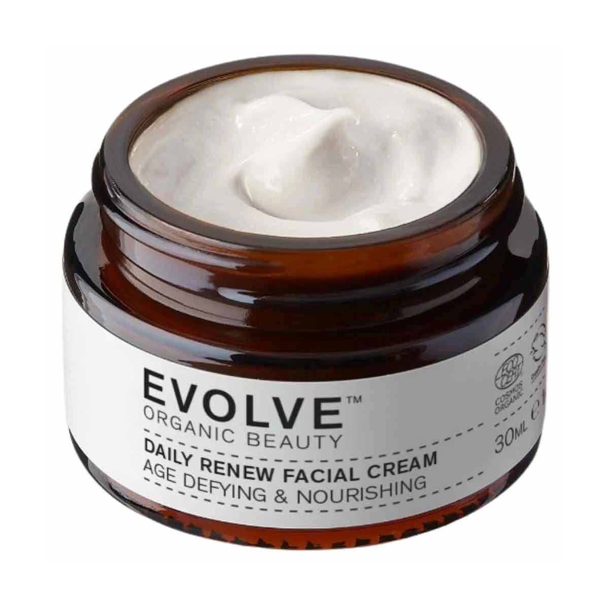 EVOLVE Daily Renew Facial Cream Uudistava kasvovoide matkakoko, syväkosteuttaa hyaluronihapolla