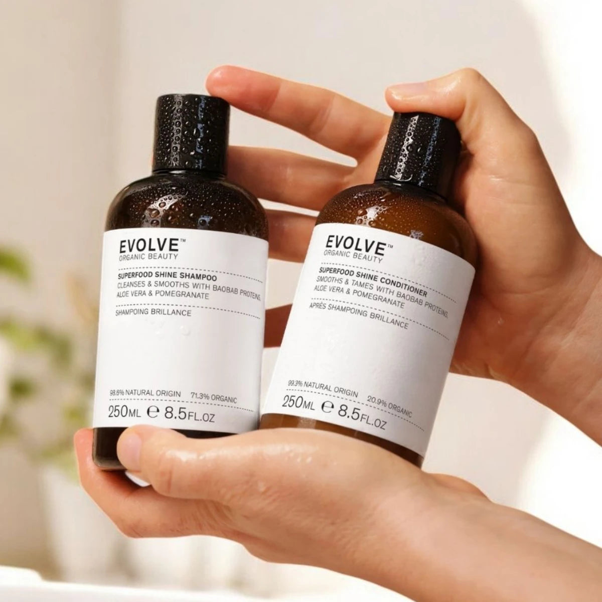 EVOLVE Superfood Shine hiustuotteet