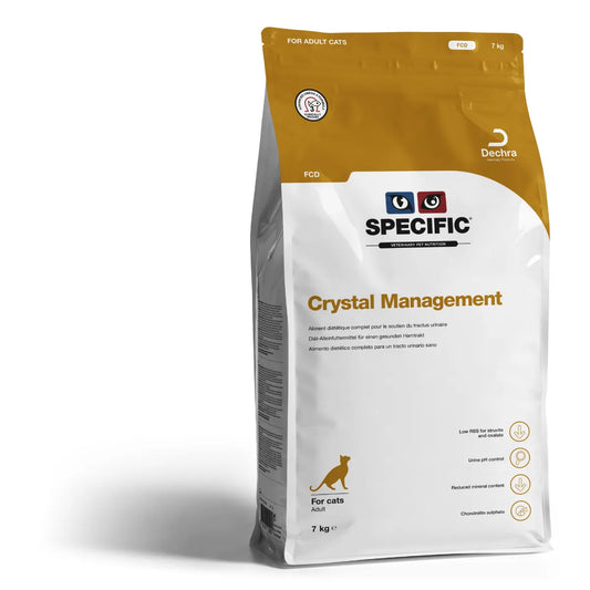 FCD Crystal Management 7 kg – Erikoisruokavalio kissoille struviittikivien ehkäisemiseen
