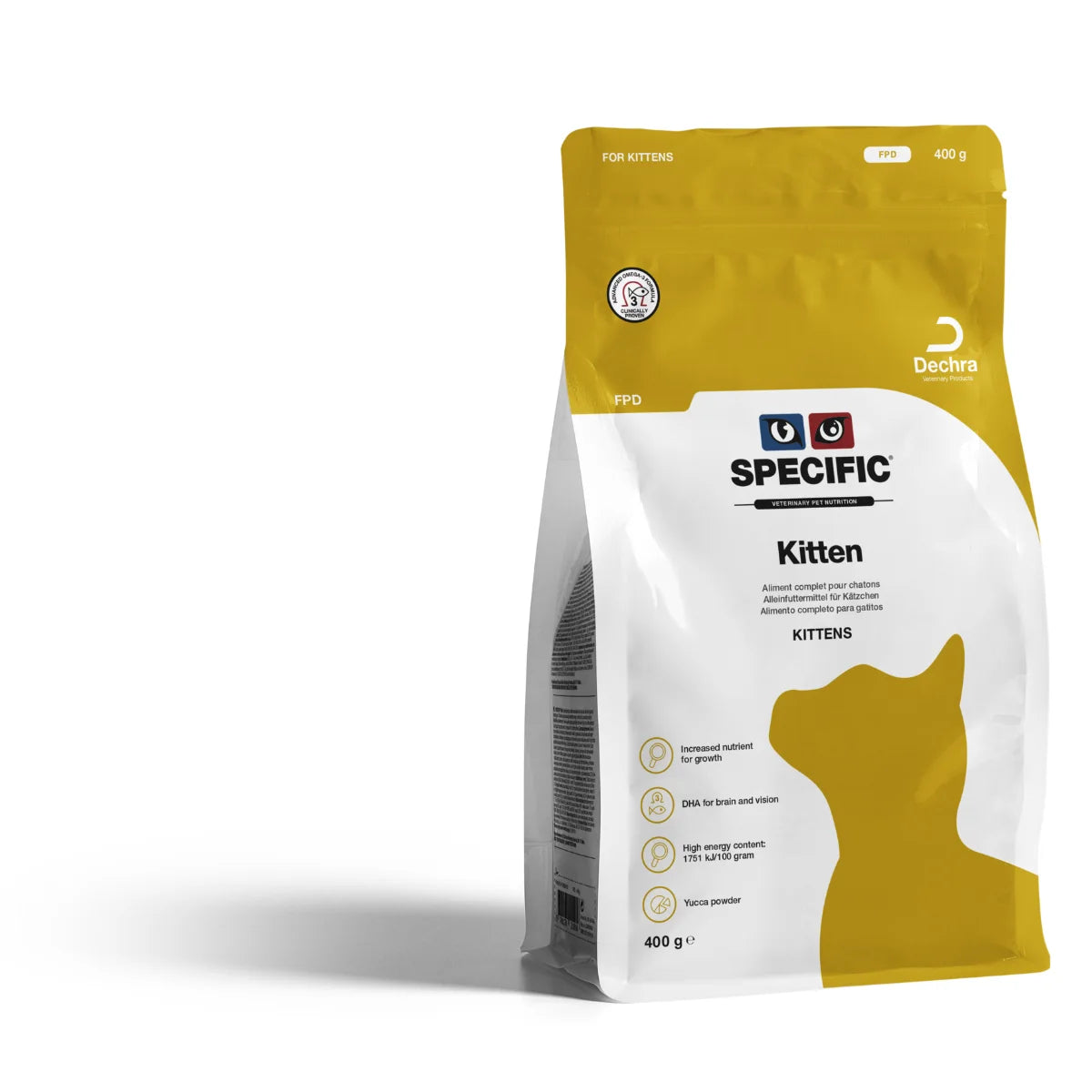 FPD Kitten 400 g – Täysravinto pennuille ja tiineille tai imettäville emoille