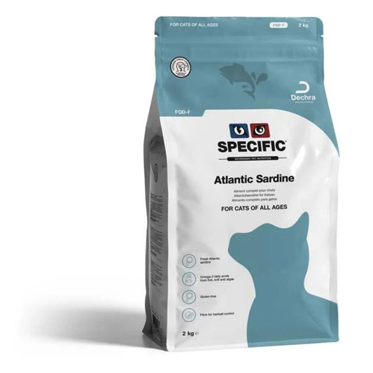 FQD-F Atlantic Sardine 2 kg – Täysravinto kissoille, kissan kuivaruoka