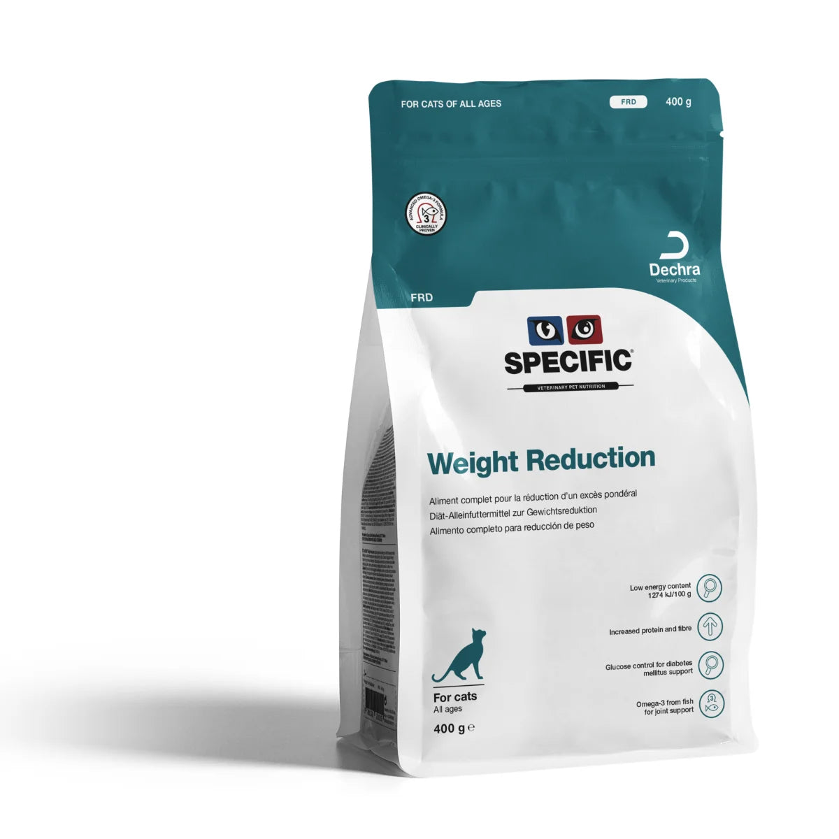 FRD Weight Reduction 400 g – täysravinto kissoille painon hallintaan